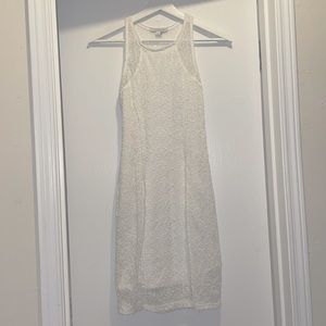 White cocktail dress